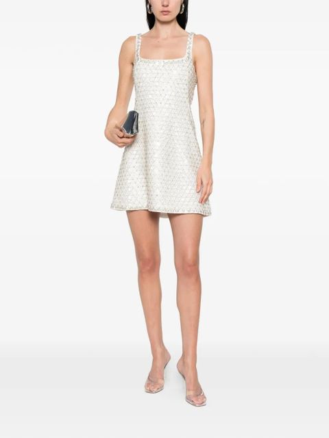 Simkhai embellished sleeveless mini dress - White - zdjęcie produktu nr 2