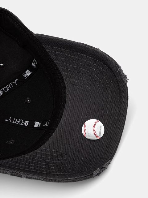 New Era czapka z daszkiem bawełniana WASH DISTRESS 9FORTY®