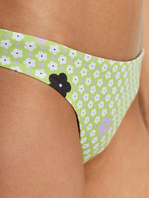 MM6 Maison Margiela floral-print bikini - Green - zdjęcie produktu nr 2