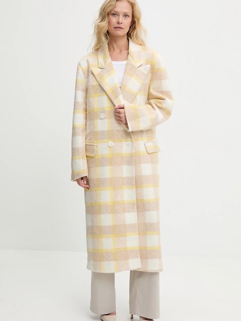 Answear.LAB płaszcz z wełną