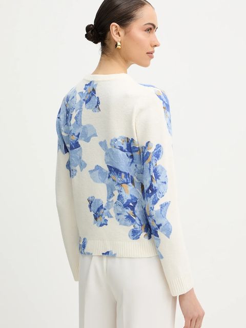 Morgan sweter z domieszką wełny