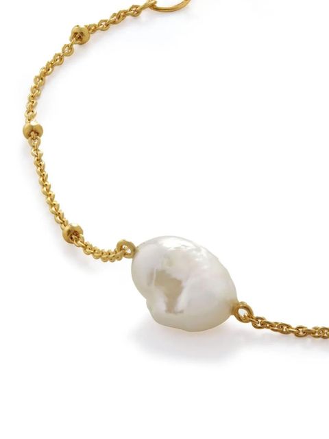Monica Vinader Nura Tiny pearl bracelet - Gold