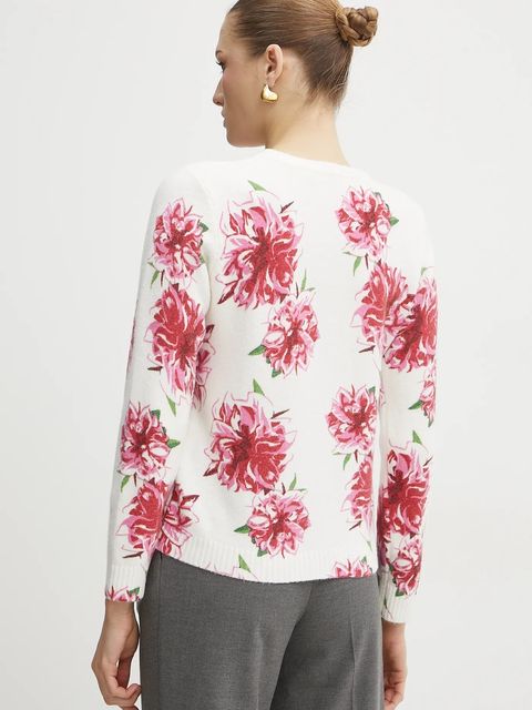 Morgan sweter z domieszką wełny MFLOWER