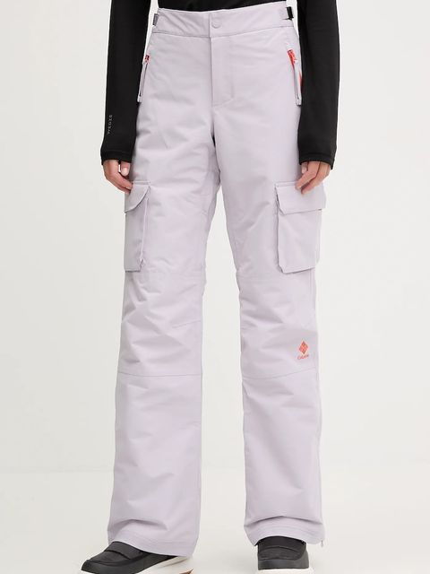 Columbia spodnie narciarskie Coreshot kolor fioletowy 2133501 - zdjęcie produktu nr 1