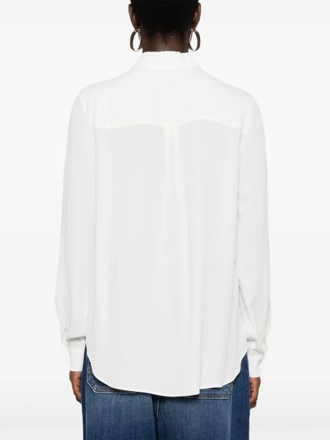 PINKO crepe de chine shirt - White