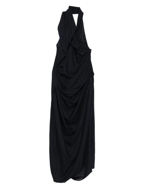 Vivienne Westwood halter-neck draped dress - Blue - zdjęcie produktu nr 1