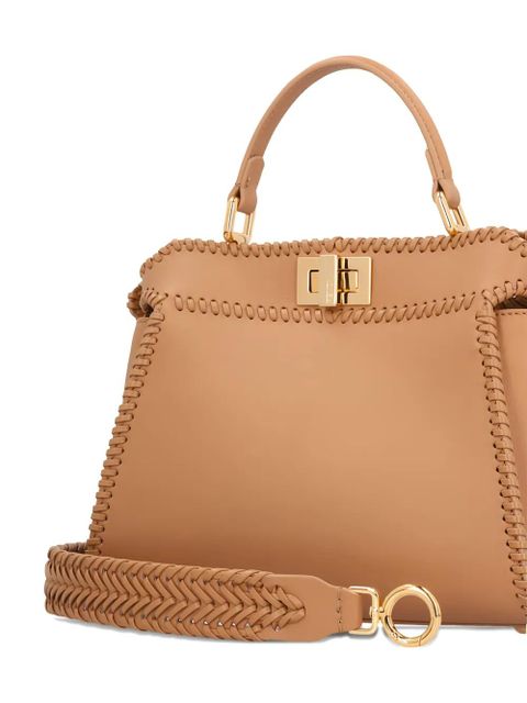 FENDI small Peekaboo tote bag - Brown