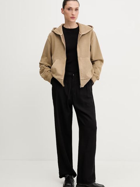 G-Star bluza bawełniana Washed hdd zip relaxed - zdjęcie produktu nr 1