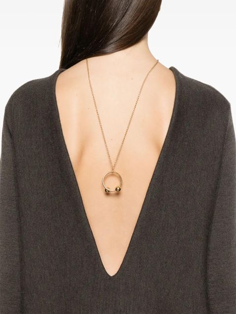 KHAITE Elle mini dress - Brown