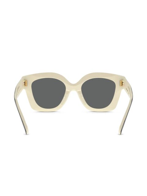 Tory Burch Miller Pushed square-shape sunglasses - Black