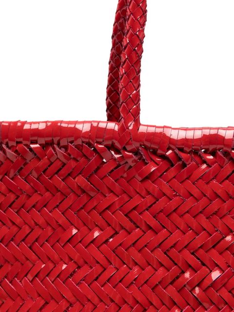 DRAGON DIFFUSION Triple Jump leather tote bag - Red