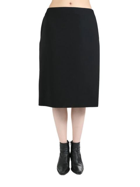 The Row low-rise midi skirt - Black - zdjęcie produktu nr 1