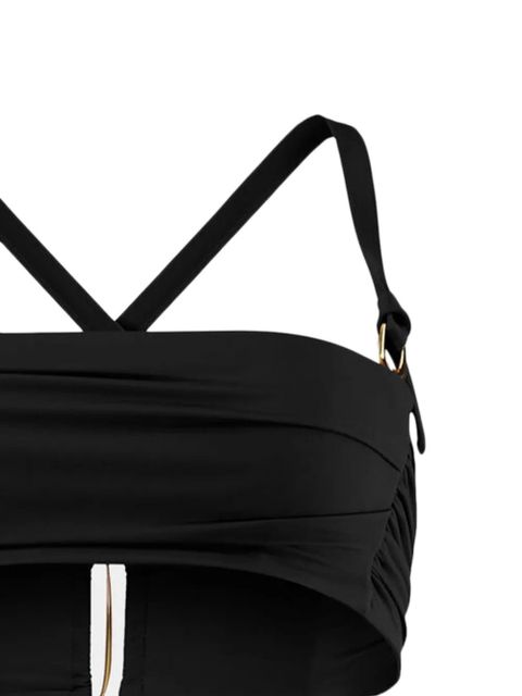 Jacquemus bandeau bikini top - Black - zdjęcie produktu nr 2