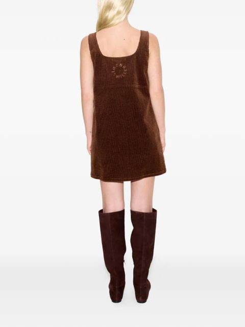Simon Miller Sahara corduroy cotton mini dress - Brown