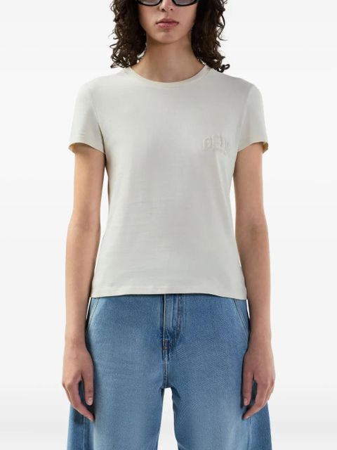 GCDS logo-detail T-shirt - Neutrals