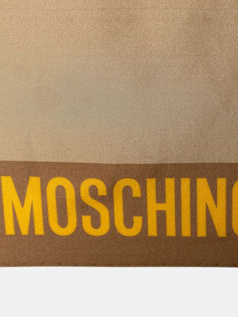 Moschino chusta jedwabna - zdjęcie produktu nr 1