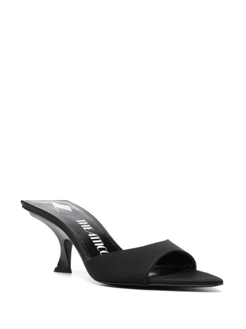 The Attico 70mm Bes mules - Black