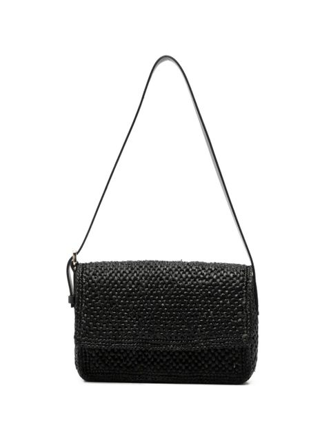 Manebi woven leather shoulder bag - Black - zdjęcie produktu nr 1