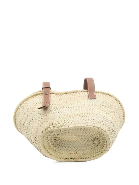 LOEWE logo-embossed tote bag - Neutrals