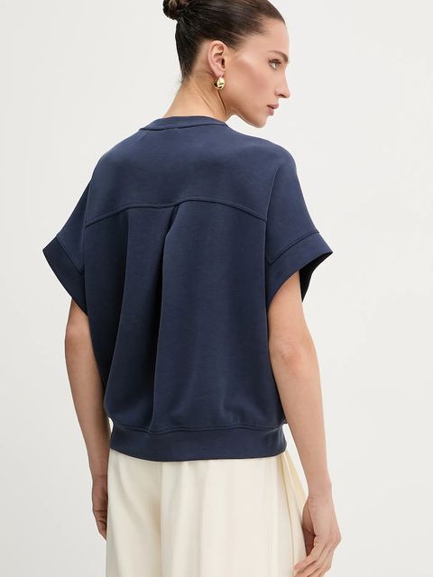 BOSS Orange t-shirt damski kolor granatowy 50543499