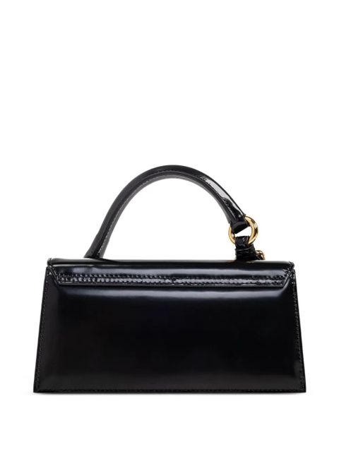 Jacquemus The Elongated Chiquito leather tote bag - Black - zdjęcie produktu nr 2