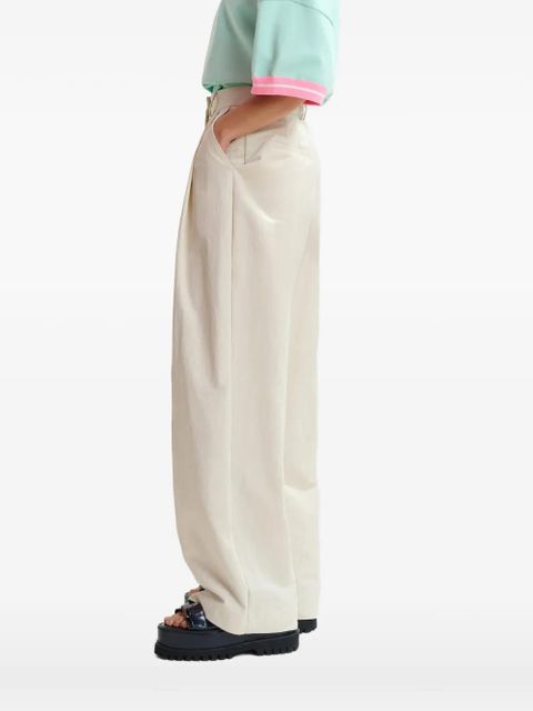 Essentiel Antwerp Jazmine belt-loop pleated trousers - Neutrals