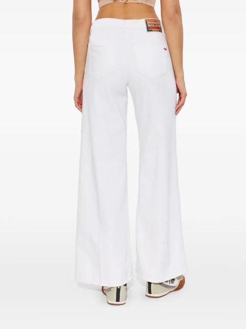 Diesel wide-leg jeans - White