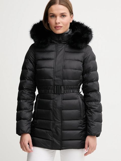 Geox kurtka puchowa CATRIA kolor czarny zimowa W5626G T3152 - zdjęcie produktu nr 1