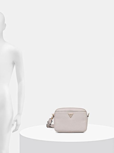 Guess torebka MERIDIAN kolor beżowy HWBG69 74140