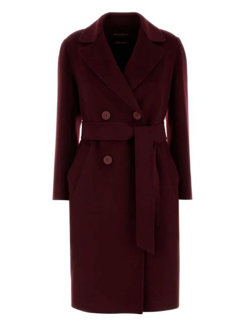 Max Mara belted double-breasted coat - Red - zdjęcie produktu nr 1