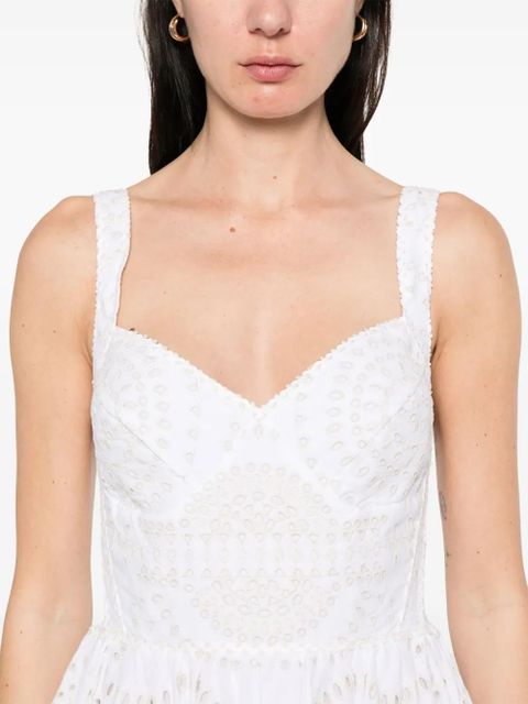 Charo Ruiz Ibiza Birdie midi dress - White