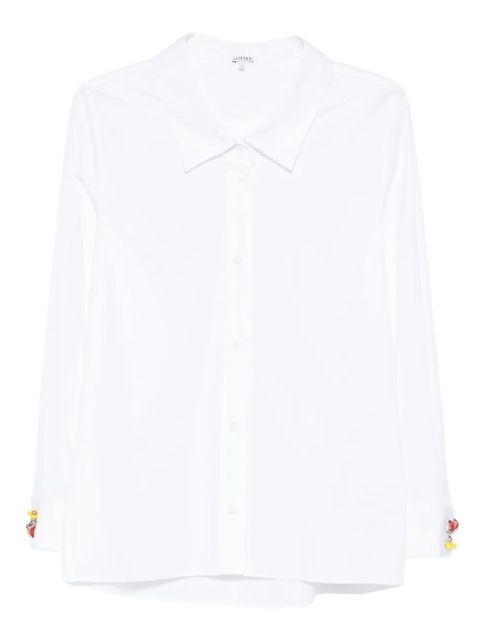 LOEWE poplin shirt - White - zdjęcie produktu nr 1