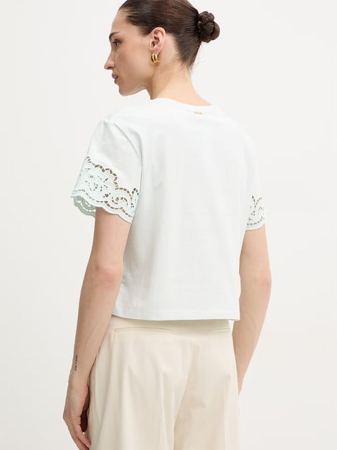 Twinset t-shirt bawełniany - zdjęcie produktu nr 2