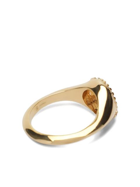 FENDI EverRound logo-detail ring - Gold - zdjęcie produktu nr 2