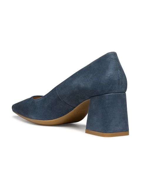 Geox szpilki D GISELDA kolor niebieski na słupku D36VCA 000MA C4067