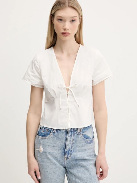 Tommy Jeans koszula bawełniana - zdjęcie produktu nr 2