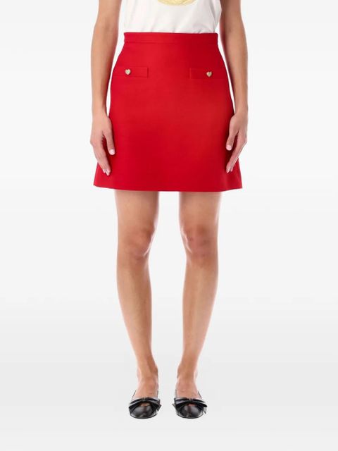 Valentino Garavani Crepe Couture mini skirt - Red - zdjęcie produktu nr 1
