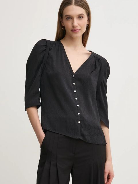 Morgan koszula CALA damska kolor czarny regular CALA