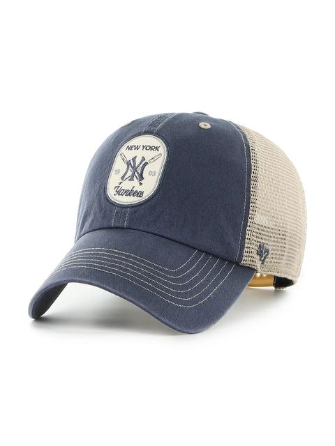 47 brand czapka z daszkiem bawełniana MLB New York Yankees - zdjęcie produktu nr 1