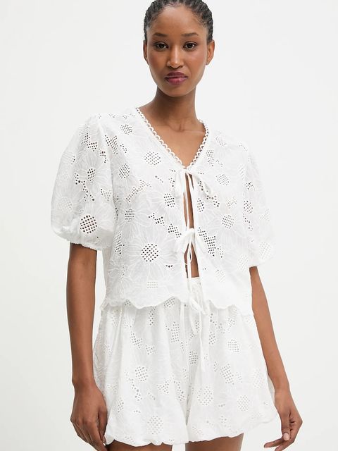 Answear.LAB komplet bawełniany damski kolor biały - zdjęcie produktu nr 1