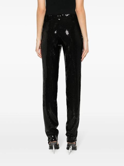 Zadig&Voltaire Pruny sequinned tapered trousers - Black