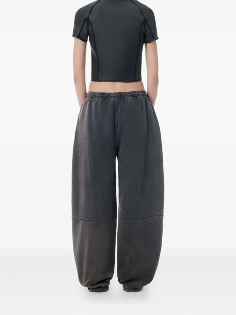 Alexander Wang elastic-waistband track pants - Black