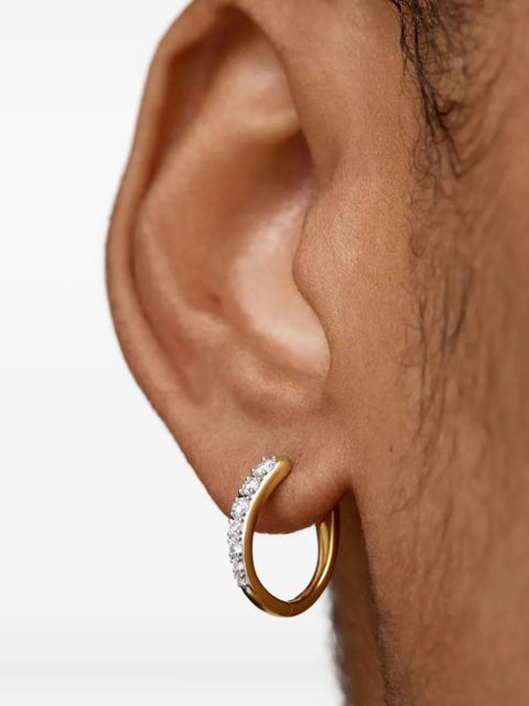 Monica Vinader diamond-embellishment earrings - Gold - zdjęcie produktu nr 2