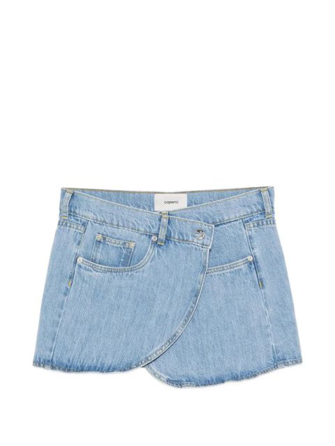 Coperni asymmetric denim skirt - Blue - zdjęcie produktu nr 1