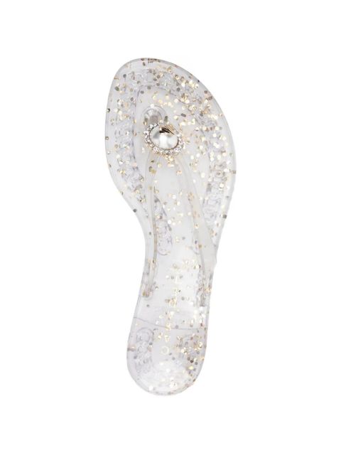 Casadei embellishment sandals - White