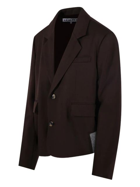 LOEWE button-up blazer - Brown