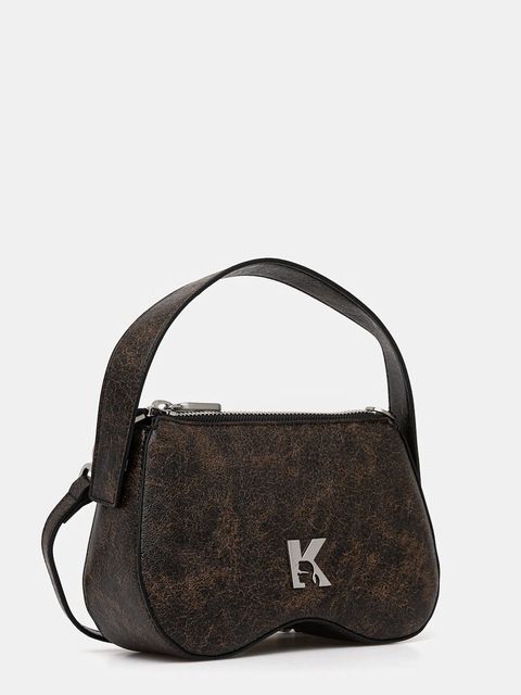 Karl Lagerfeld Jeans torebka kolor brązowy A4W30282