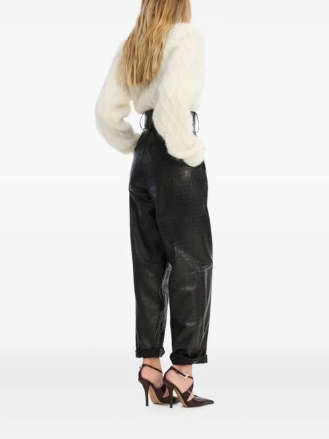 ROTATE BIRGER CHRISTENSEN V-neck cardigan - Neutrals