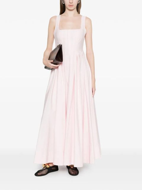 Sportmax square-neck maxi dress - Pink - zdjęcie produktu nr 2