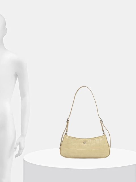 Calvin Klein torebka kolor zielony LV04F3283G